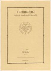 I Georgofili. Atti della accademia dei Georgofili vol.5.2 edito da Polistampa