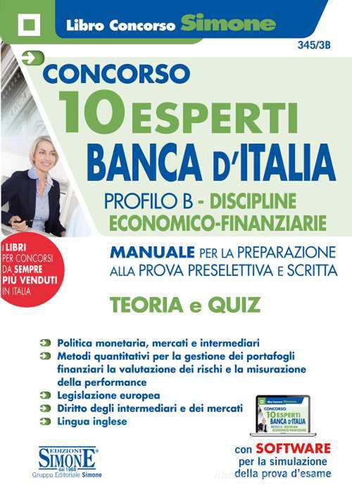 Concorso 10 Esperti Banca D'Italia. Profilo B. Discipline Economico ...