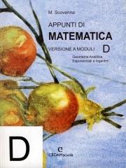Appunti di matematica. Modulo D. Per le Scuole superiori di Marina Scovenna, Adriana Moretti edito da CEDAM