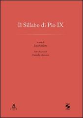 Il sillabo di Pio IX edito da CLUEB