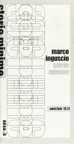 Storie minime di Marco Inguscio edito da Salento Books