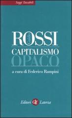 Capitalismo opaco di Guido Rossi edito da Laterza