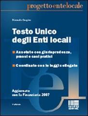 Testo Unico degli enti locali di Riccardo Carpino edito da Maggioli Editore