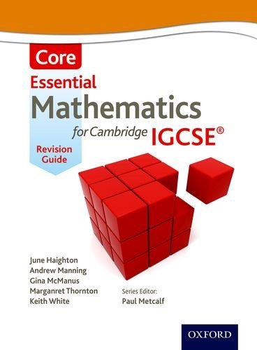 Essential core mathematics. Nelson Thornes. Revision guide. Per le Scuole superiori. Con espansione online edito da Oxford University Press