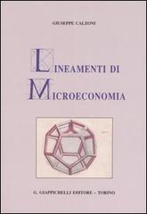 Lineamenti di microeconomia di Giuseppe Calzoni edito da Giappichelli