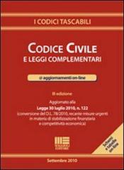 Codice civile e leggi complementari edito da Maggioli Editore