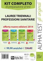 Lauree triennali professioni sanitarie. Manuale di preparazione, eserciziario commentato, prove di verifica, quiz. Kit completo di preparazione al test edito da Alpha Test