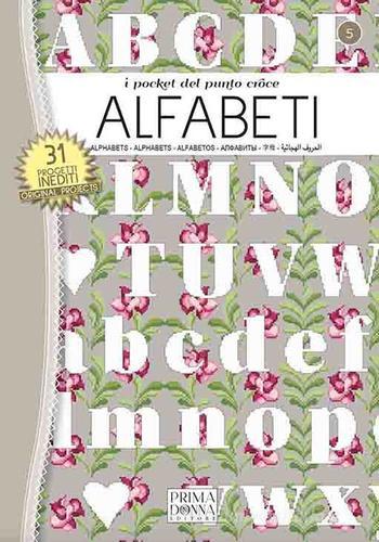 I pocket del punto croce. Alfabeti. Ediz. multilingue edito da Primadonna