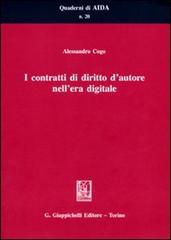 I contratti di diritto d'autore nell'era digitale di Alessandro Cogo edito da Giappichelli