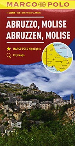 Abruzzo, Molise 1:200.000 edito da Marco Polo