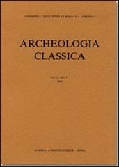 Archeologia classica (2011) vol.62 edito da L'Erma di Bretschneider