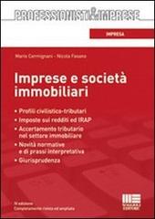 Imprese e società immobiliari di Mario Cermignani, Nicola Fasano edito da Maggioli Editore