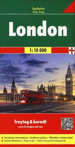 Londres-Londra-Londres 1:10.000 edito da Freytag & Berndt