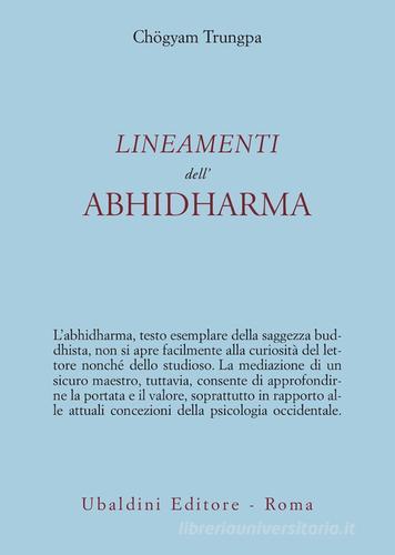 Lineamenti dell'Abhidharma di Chögyam Trungpa edito da Astrolabio Ubaldini