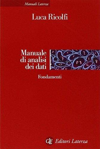 Manuale di analisi dei dati di Luca Ricolfi edito da Laterza