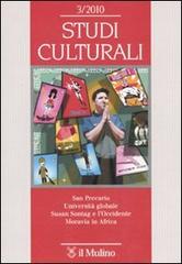 Studi culturali (2010) vol.3 edito da Il Mulino