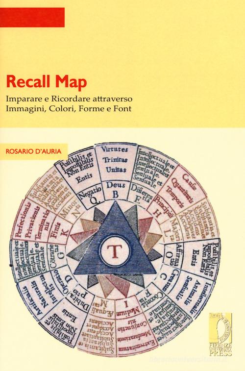 Recall map. Imparare e ricordare attraverso immagini, colori, forme e font di Rosario D'Auria edito da Firenze University Press