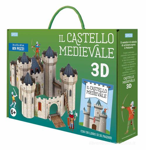 Il castello medievale 3D. Ediz. a colori. Con modellino 3D da costruire di Matteo Gaule, Irena Trevisan, Francesco Legimi edito da Sassi