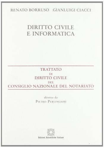 Diritto civile e informatica di Renato Borruso, Gianluigi Ciacci edito da Edizioni Scientifiche Italiane