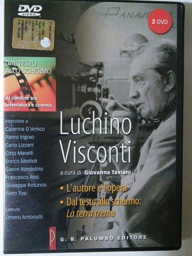 Luchino Visconti. 2 DVD edito da Palumbo