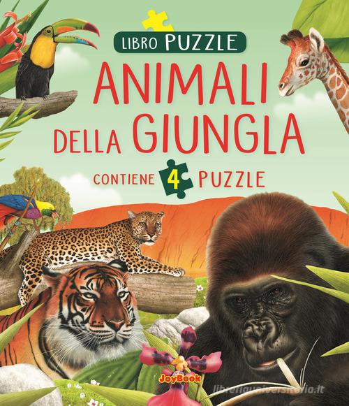 Animali della giungla. Libro puzzle di Andrea Morandi edito da Joybook