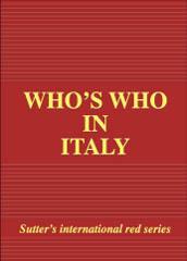 Who's who in Italy 2010 edition edito da Who's Who in Italy