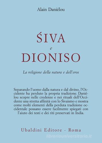 Siva e Dioniso di Alain Daniélou edito da Astrolabio Ubaldini