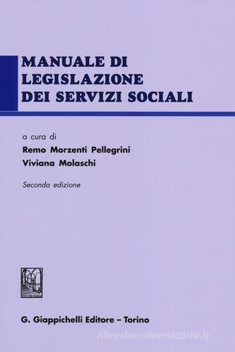 Manuale di legislazione dei servizi sociali edito da Giappichelli