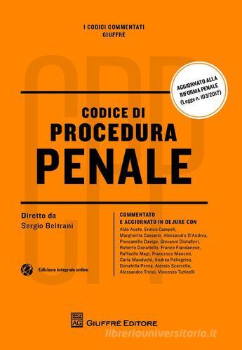 Codice di procedura penale. Con Contenuto digitale (fornito elettronicamente) edito da Giuffrè