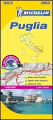 Puglia 1:200.000 edito da Michelin Italiana