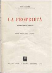 La proprietà. Appunti delle lezioni di Ugo Natoli edito da Giuffrè