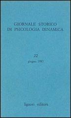 Giornale storico di psicologia dinamica vol.22 edito da Liguori