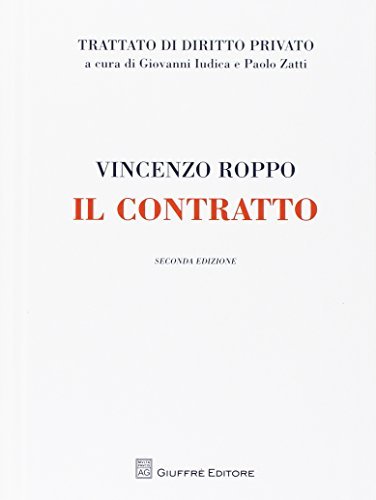 Il contratto di Vincenzo Roppo edito da Giuffrè