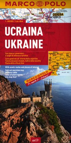 Ucraina 1:800.000 edito da Marco Polo