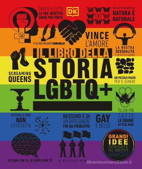 Il libro della storia LGBTQ+ edito da Gribaudo