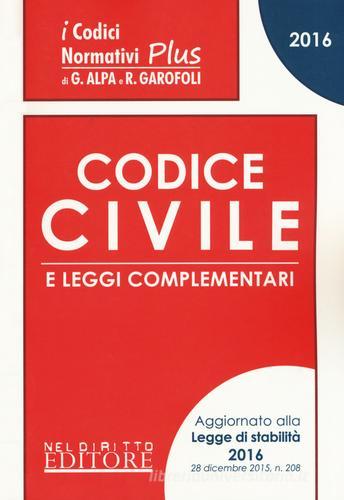 Codice civile e leggi complementari edito da Neldiritto Editore