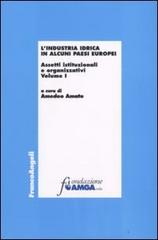 L' industria idrica in alcuni paesi europei. Assetti istituzionali e organizzativi vol.1 edito da Franco Angeli