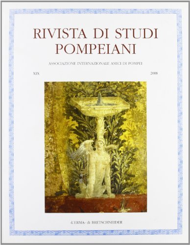 Rivista di studi pompeiani (2008) vol.19 edito da L'Erma di Bretschneider