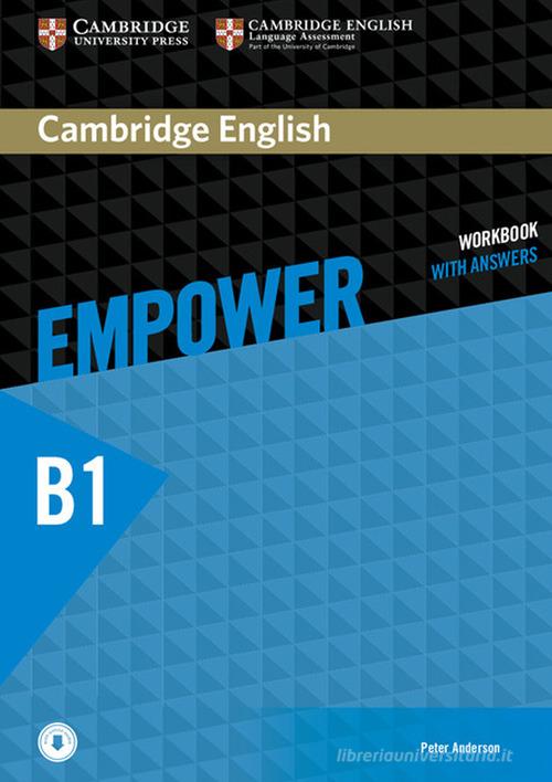 Cambridge English Empower. Pre-intermediate. Workbook with Answers plus Downloadable Audio di Adrian Doff, Craig Thaine, Herbert Puchta edito da Cambridge