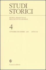 Studi storici (2007) vol.4 edito da Carocci