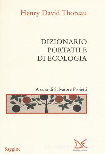 Dizionario portatile di ecologia di Henry David Thoreau edito da Donzelli
