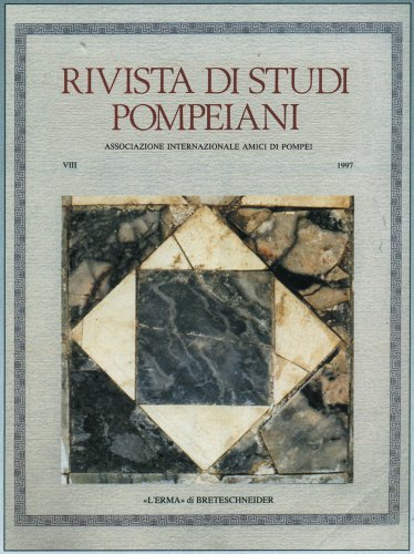 Rivista di studi pompeiani (1997) vol.8 edito da L'Erma di Bretschneider