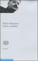 Opere complete vol.3 di Walter Benjamin edito da Einaudi