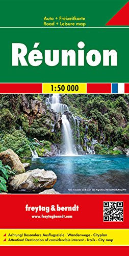 Réunion 1:50.000 edito da Freytag & Berndt
