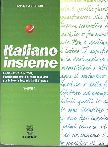 Italiano insieme. Grammatica e linguistica. Per il biennio delle Scuole superiori vol.1 di Rosa Castellaro edito da Il Capitello