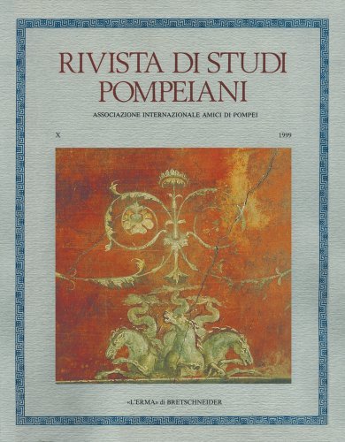 Rivista di studi pompeiani (1999) vol.10 edito da L'Erma di Bretschneider