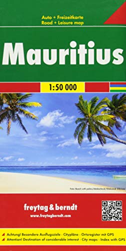 Mauritius. Rodrigues 1:50.000 edito da Freytag & Berndt