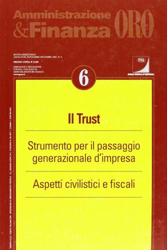 Il trust. Strumento per il passaggio generazionale d'impresa. Aspetti civilistici e fiscali di Vincenzo Bancone edito da Ipsoa