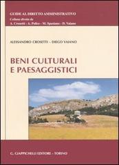 Beni culturali e paesaggistici di Alessandro Crosetti, Diego Vaiano edito da Giappichelli