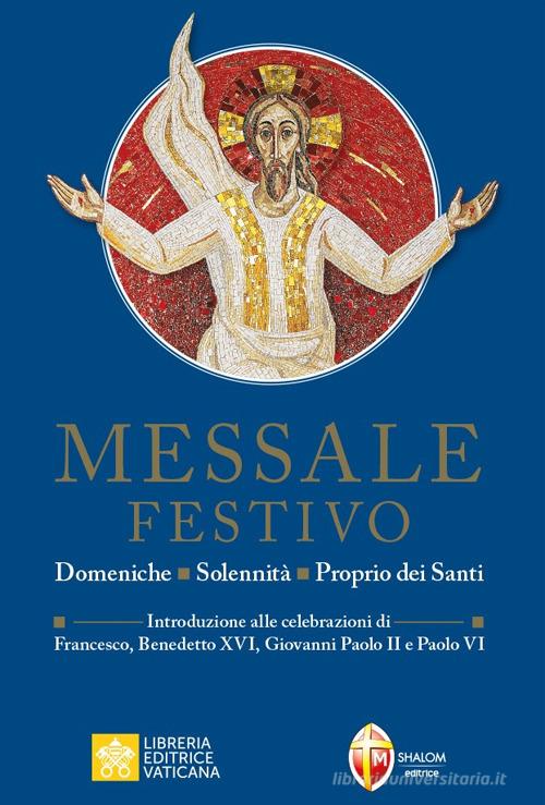 Messale festivo edito da Editrice Shalom